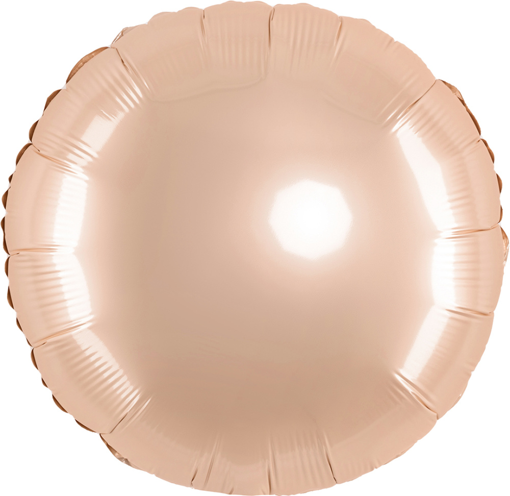 картинка Шар (18''/46 см) Круг, Пудра, Макарунс, 1 шт. от магазина FiestaGift