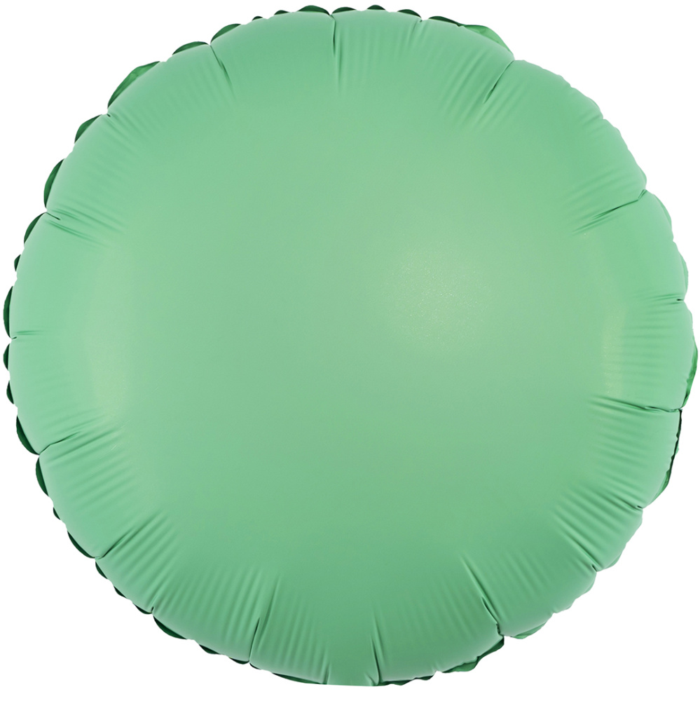 картинка Шар (18''/46 см) Круг, Мятный, Матовый, 1 шт. от магазина FiestaGift