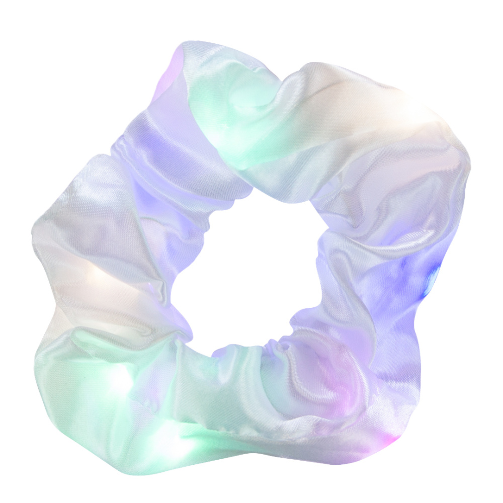 картинка Светодиодная резинка для волос, Разноцветный, 10 см, 1 шт. от магазина FiestaGift