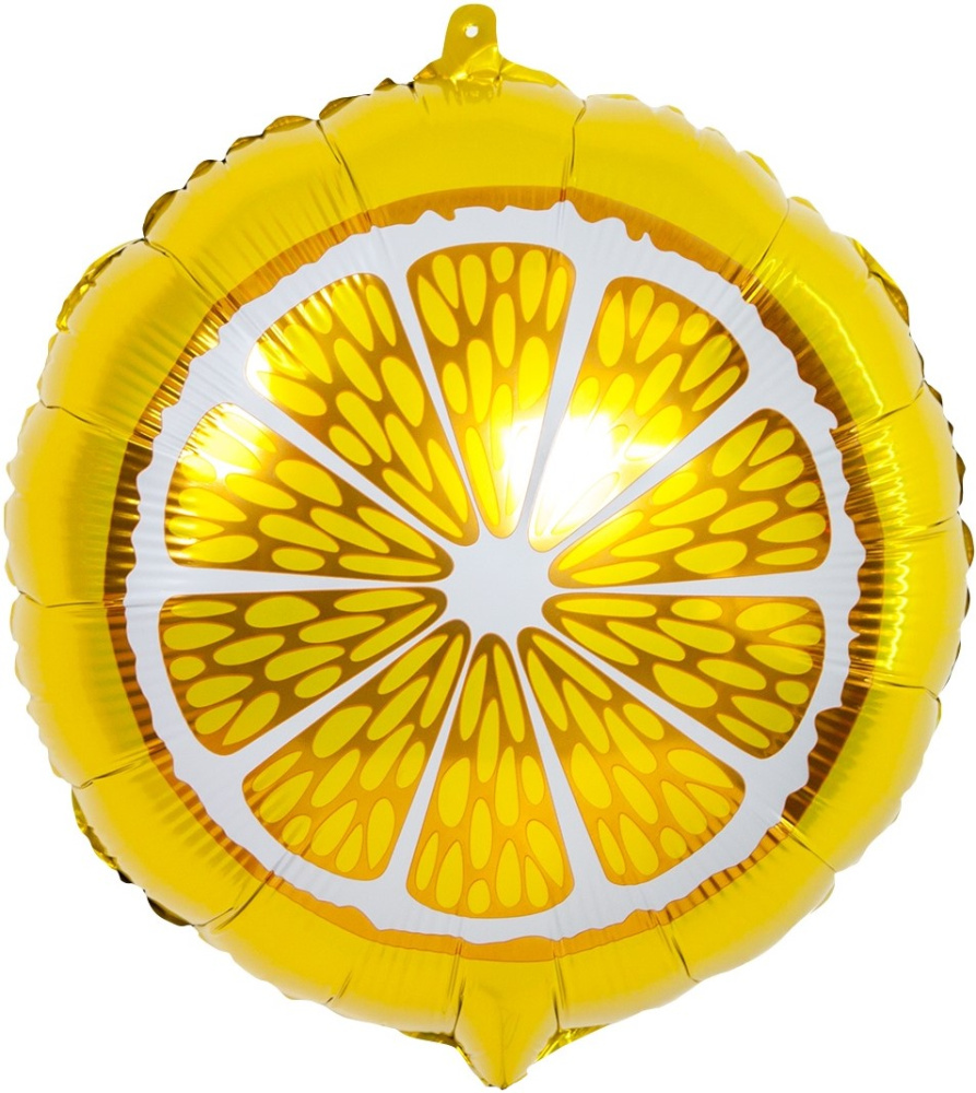 картинка Шар (18''/46 см) Круг, Апельсин, 1 шт. от магазина FiestaGift