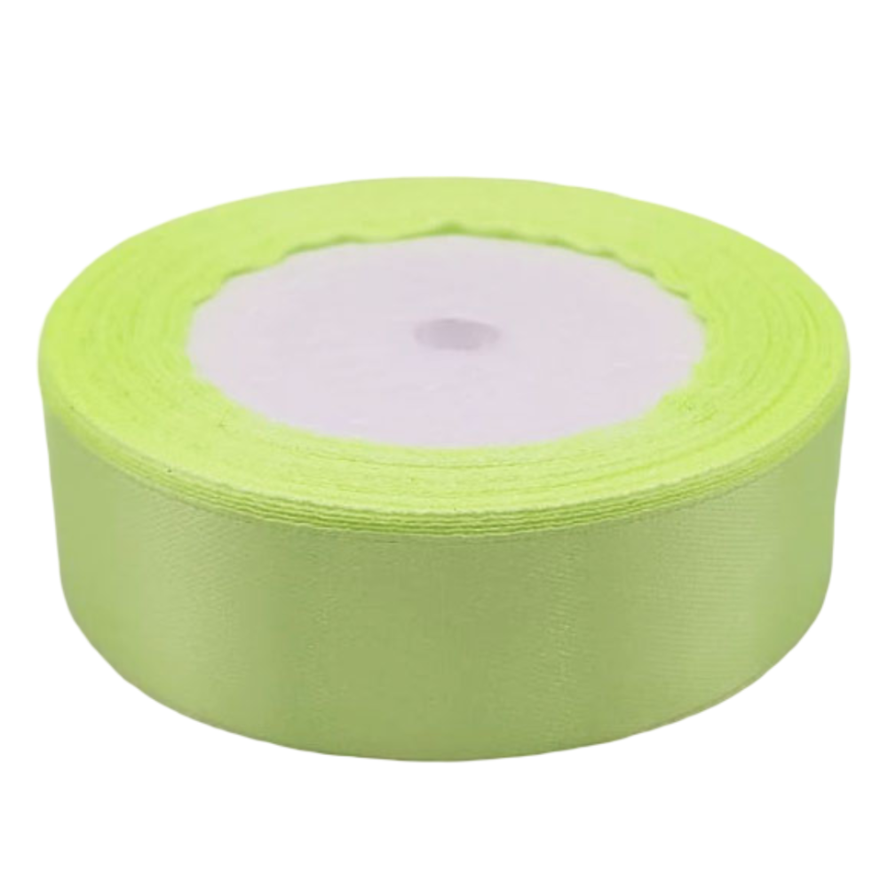 картинка Лента атласная,25mmx25yards, цв.лайм от магазина FiestaGift