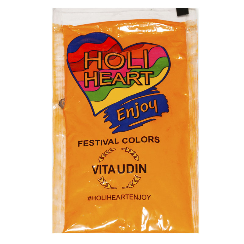 картинка Краска Холи, Оранжевый, 120 г. от магазина FiestaGift