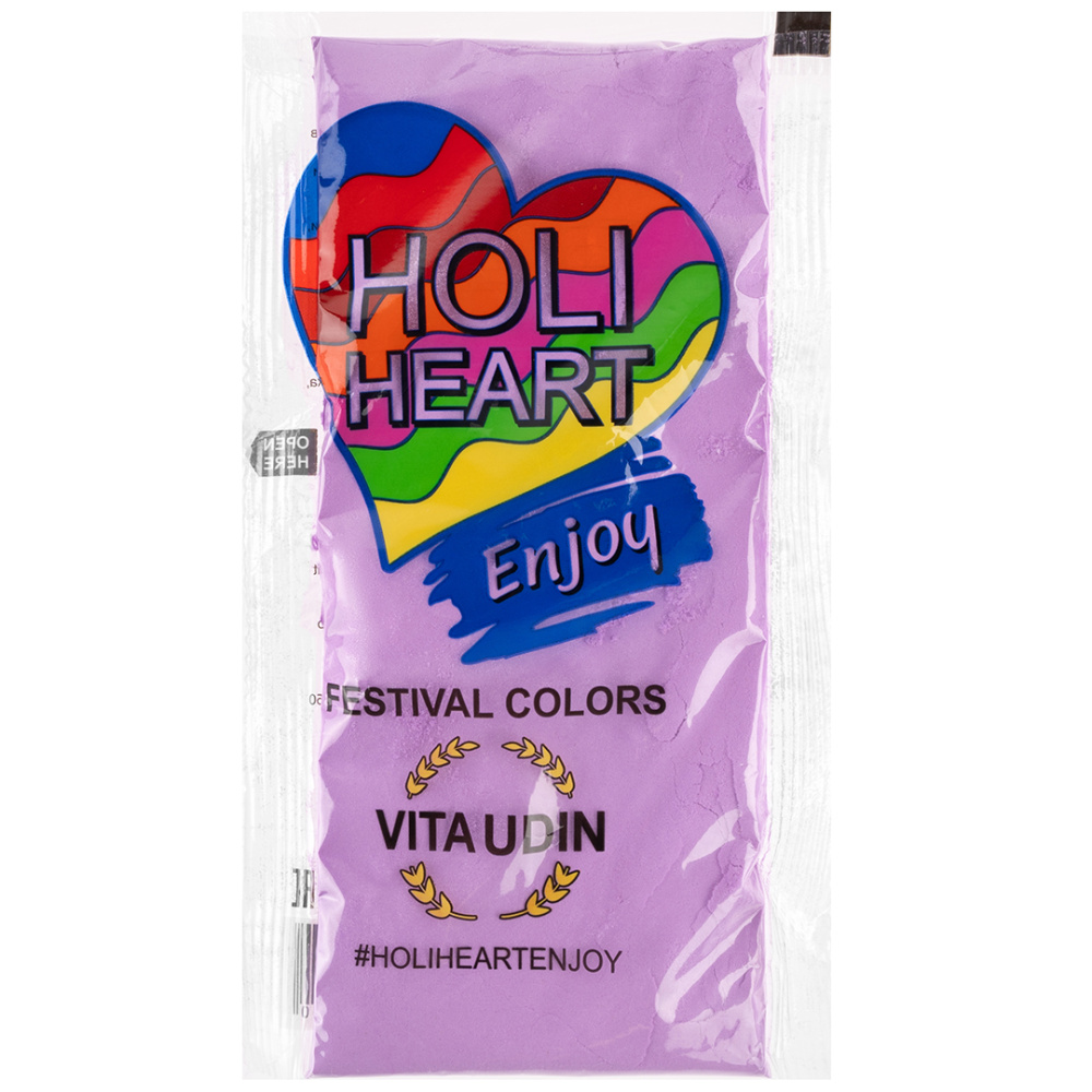 картинка Краска Холи, Фиолетовый, 120 г. от магазина FiestaGift