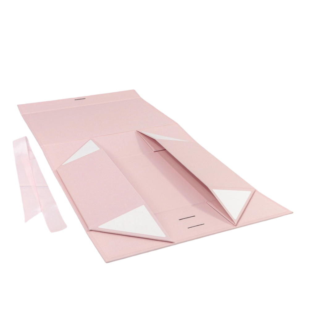 картинка Коробка Прямоугольная 28,2*20*9,2 складная на магнитах Розовый 1/48 Арт: 721226/1534 от магазина FiestaGift.ru