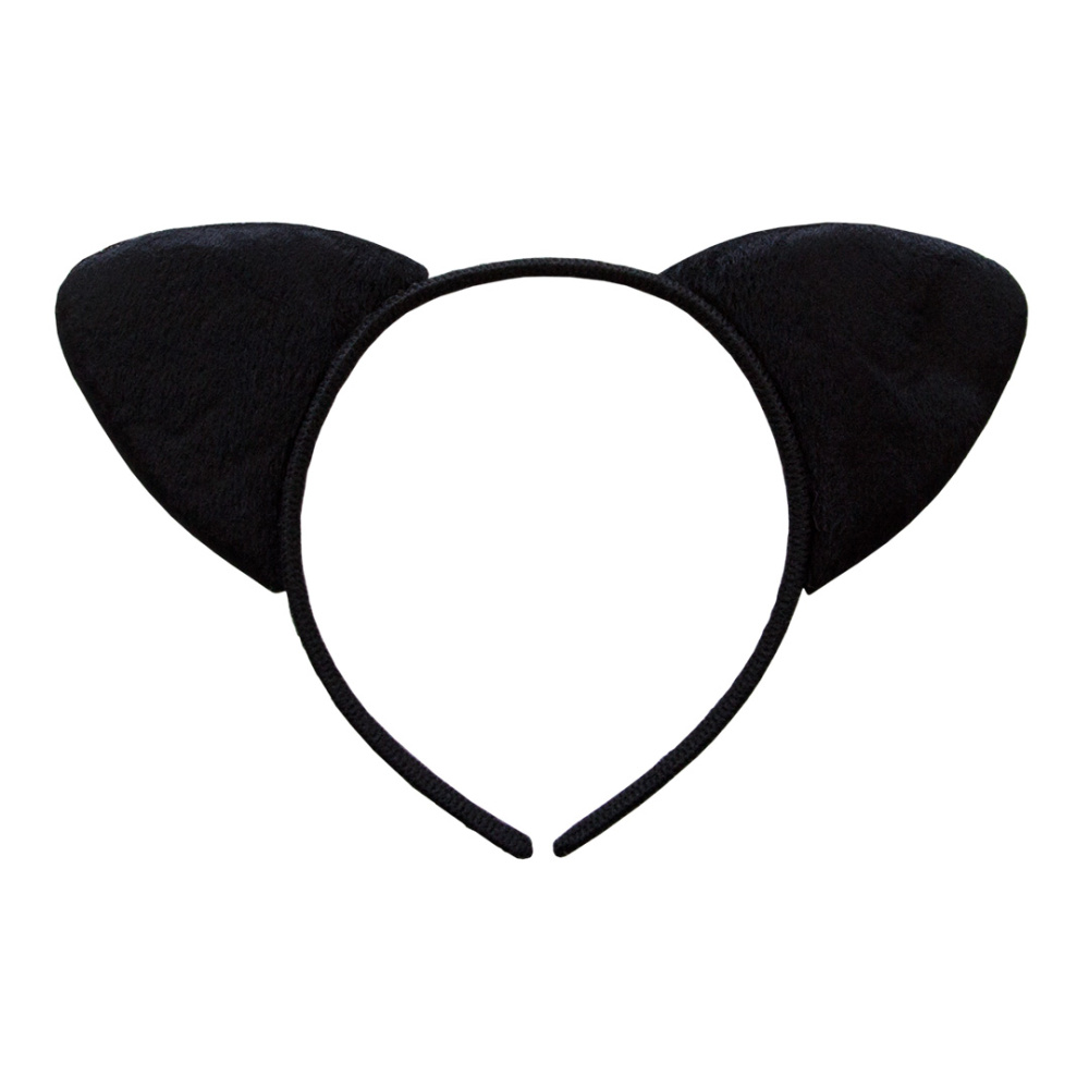 картинка Ободок Кошечка, Черный, 1 шт. от магазина FiestaGift