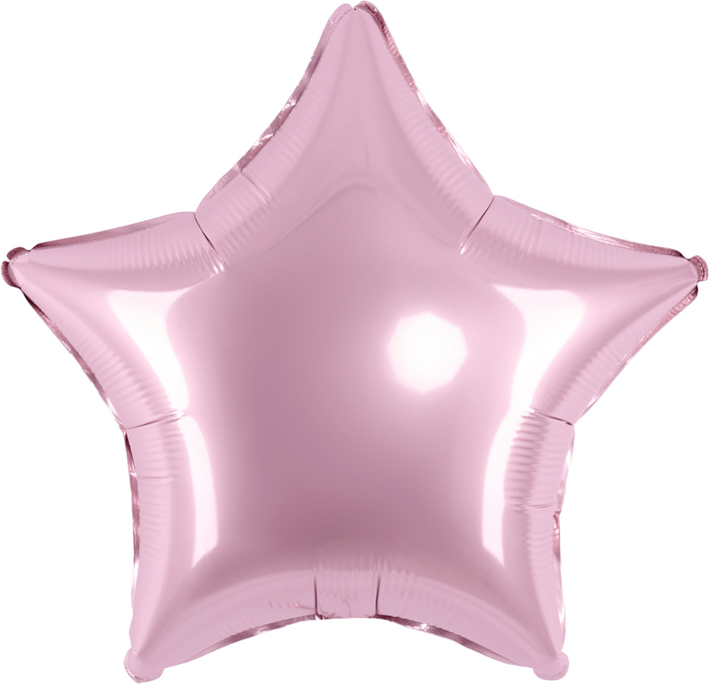 картинка Шар (18''/46 см) Звезда, Розовый, Макарунс, 1 шт. от магазина FiestaGift