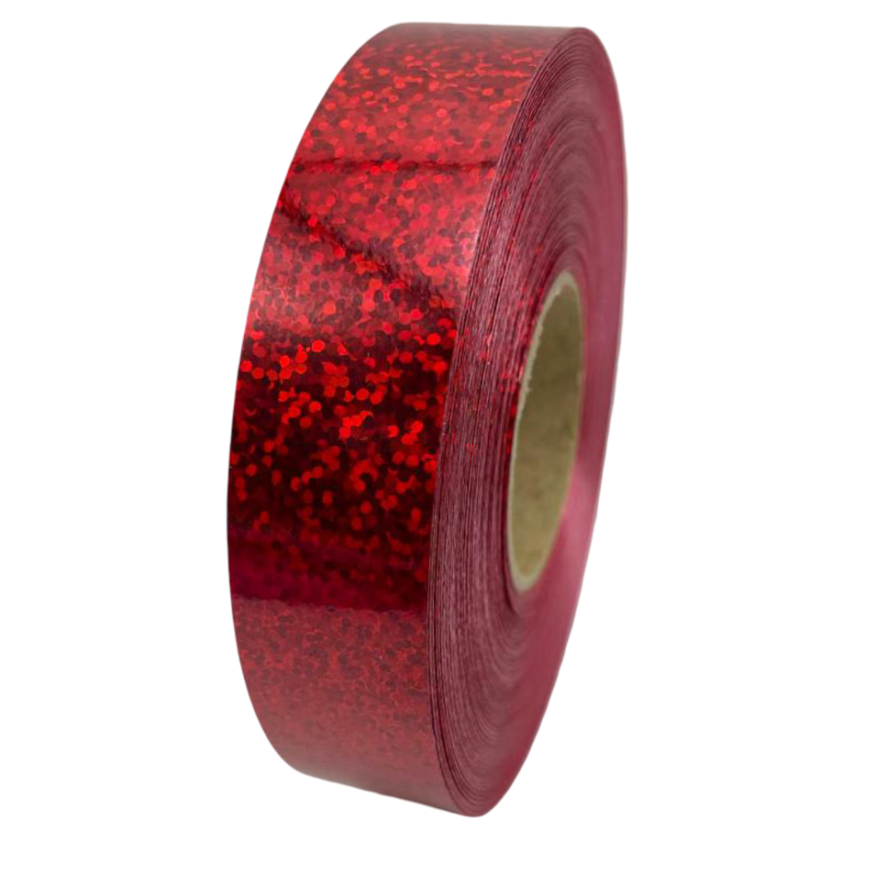 картинка 30 Лента Голография Китай 2см*50м (красная) от магазина FiestaGift