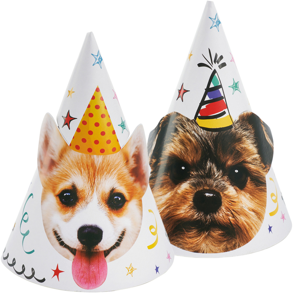 картинка Колпаки, Собачки, 6 шт. в упак. от магазина FiestaGift