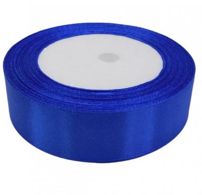 картинка Лента атласная,25mmx25yards, цв.синий от магазина FiestaGift