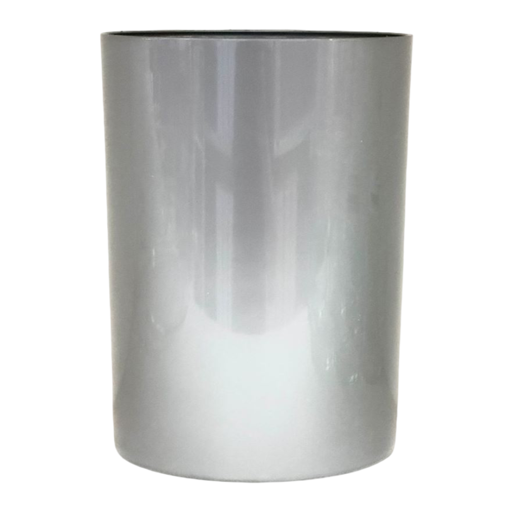 картинка Ваза цилиндр h280 d138 темное серебро от магазина FiestaGift.ru
