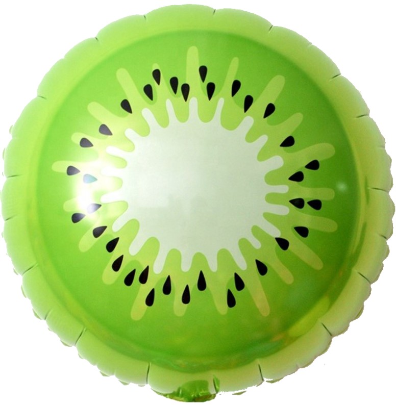 картинка Шар (18''/46 см) Круг, Киви, Зеленый, 1 шт. от магазина FiestaGift