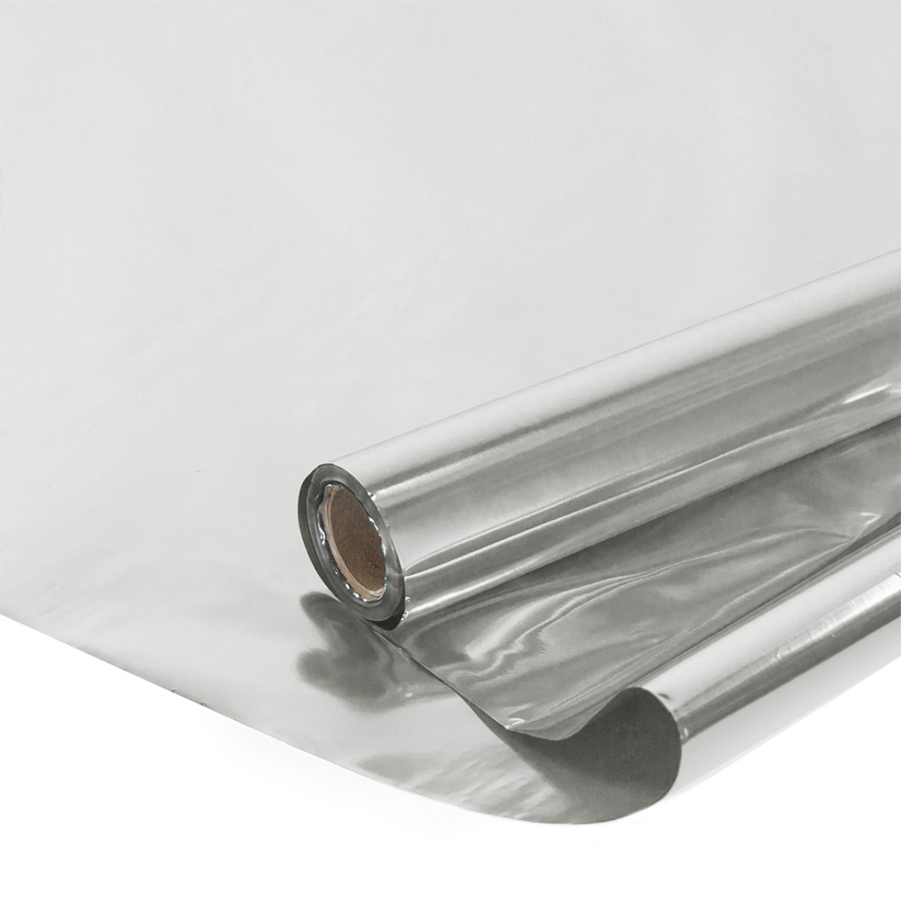 картинка Полисилк 25мкм (1*20 м) Серебро, 1 шт. от магазина FiestaGift