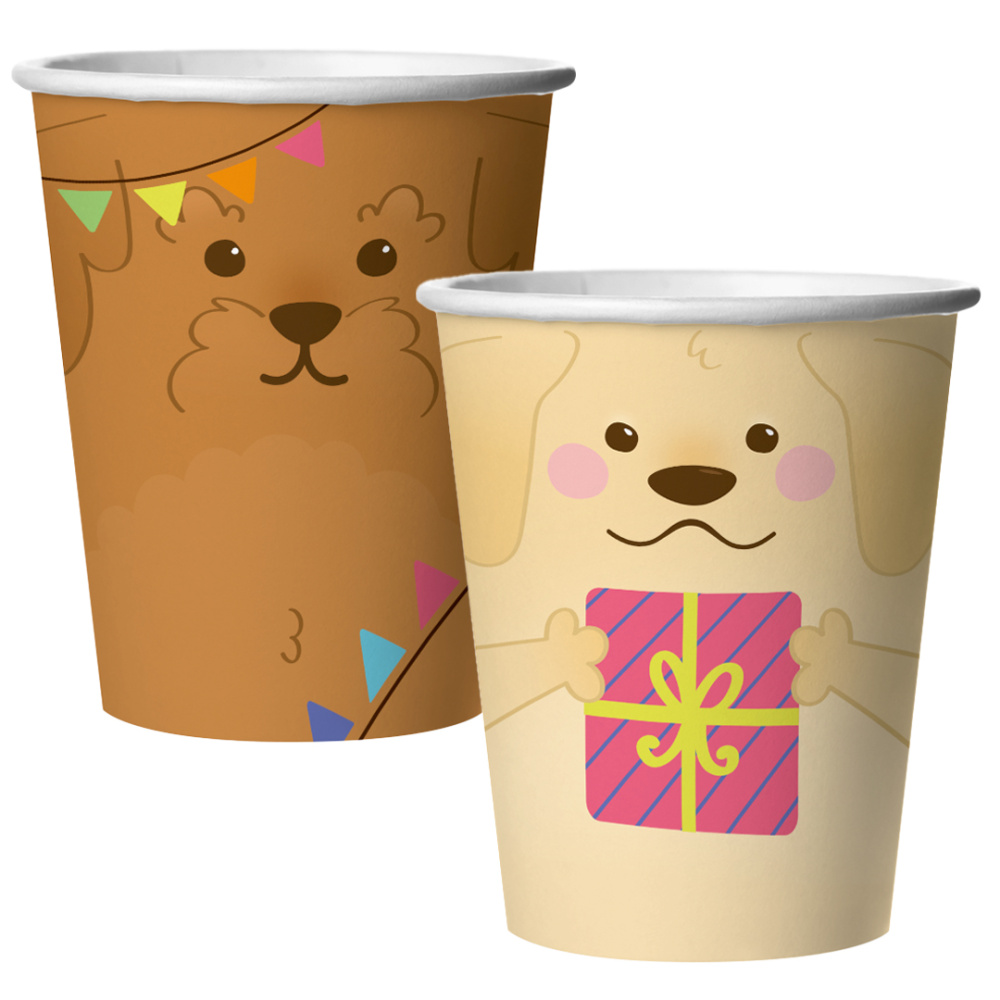 картинка Стаканы (250 мл) Милые собачки, 6 шт. от магазина FiestaGift