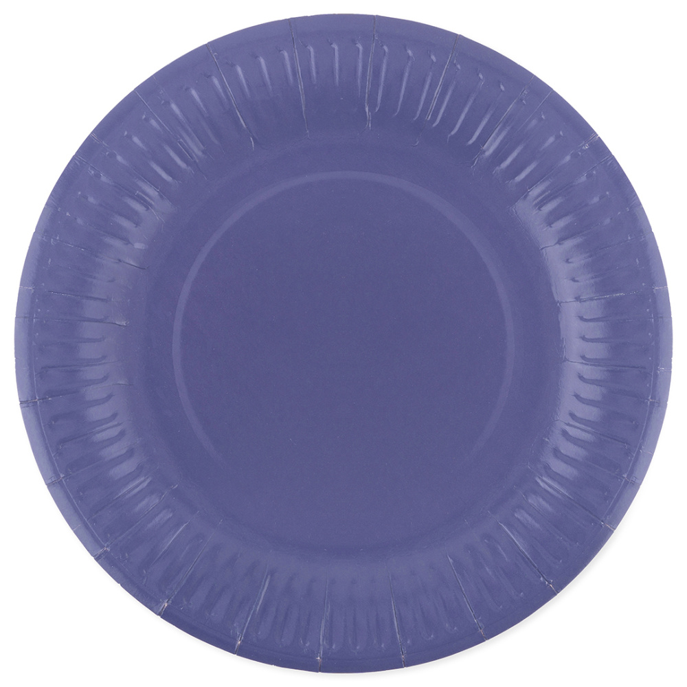 картинка Тарелки (7''/18 см) Мастхэв, Фиолетовый, 6 шт. от магазина FiestaGift