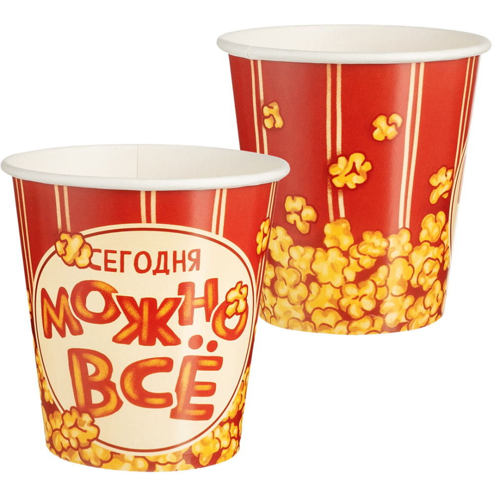 картинка Стаканы (250 мл) Фастфуд, 6 шт. от магазина FiestaGift