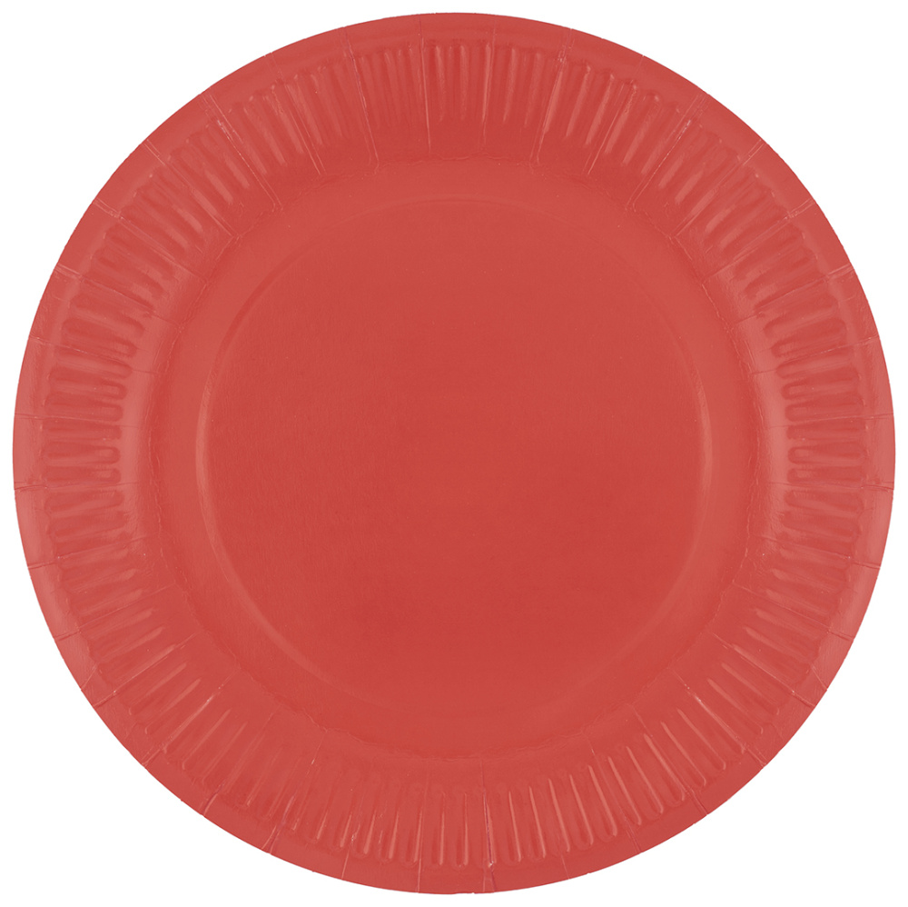 картинка Тарелки (9''/23 см) Мастхэв, Красный, 6 шт. от магазина FiestaGift