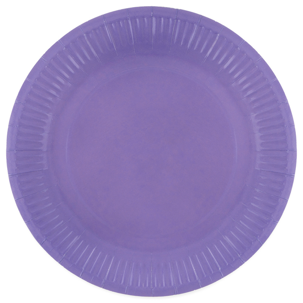 картинка Тарелки (9''/23 см) Мастхэв, Сиреневый, 6 шт. от магазина FiestaGift