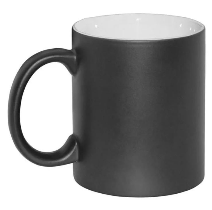 картинка Кружка Хамелеон меняющая цвет ЧЕРНАЯ (BS) матовая от магазина FiestaGift