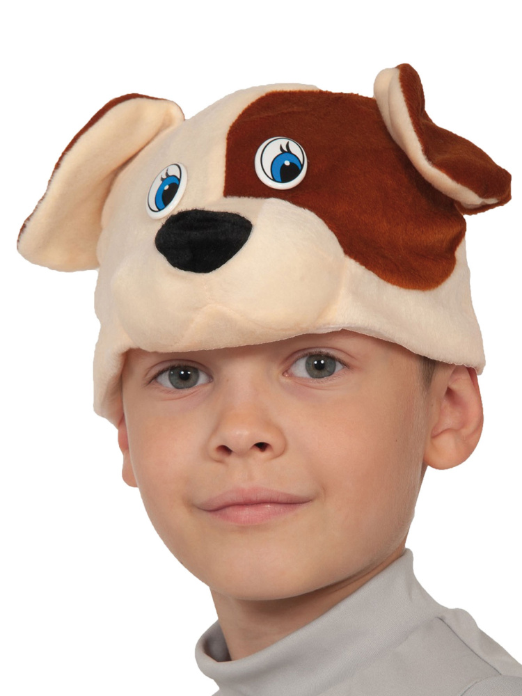 картинка Карнавальная шапка, Щенок, 1 шт. от магазина FiestaGift