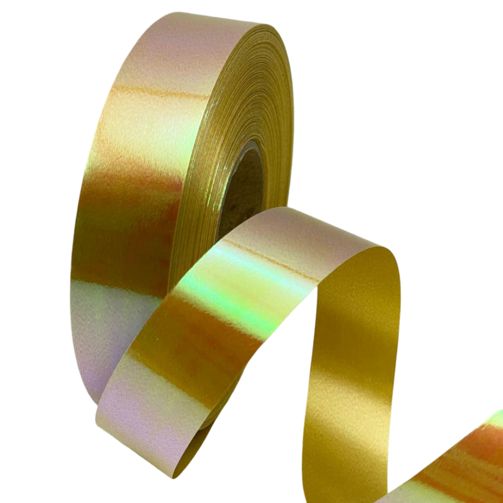 картинка 02 Лента Перламутровая Китай 2см*50м (золото) от магазина FiestaGift