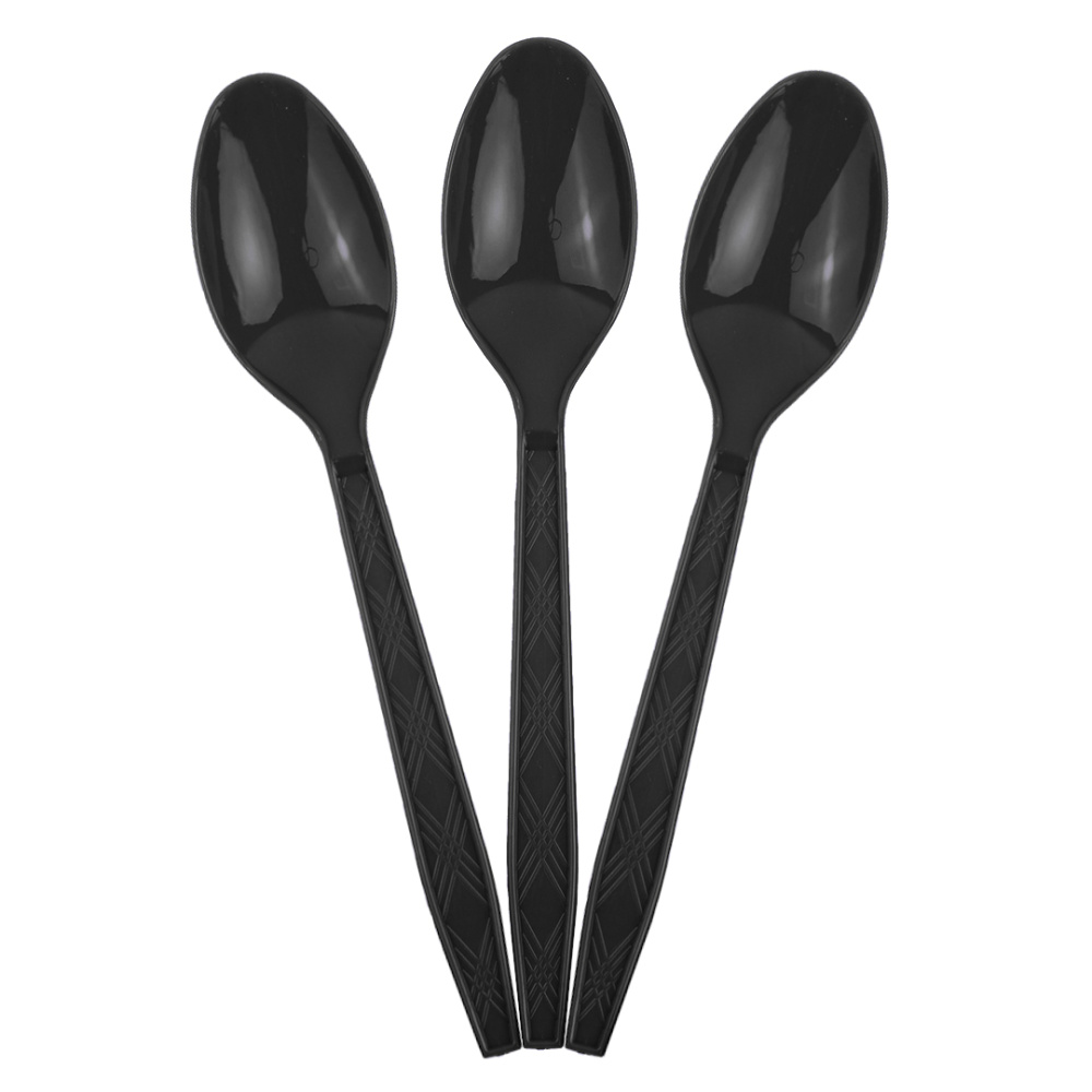 картинка Ложки, Черный, 15 см, 10 шт. в упак. от магазина FiestaGift