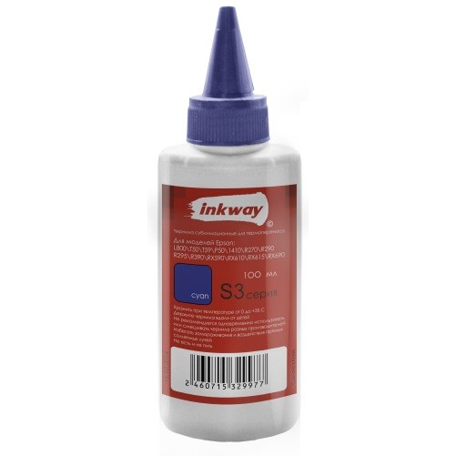 картинка Чернила сублимационные 100ml Cyan (INKWAY) S3 от магазина FiestaGift