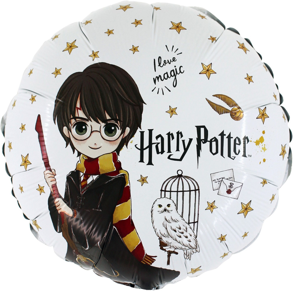 картинка Шар (18''/46 см) Круг, Волшебная школа, 1 шт. от магазина FiestaGift