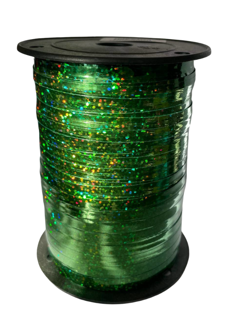 картинка 34 Лента Голография Китай 0,5см*250м (салатовая) от магазина FiestaGift