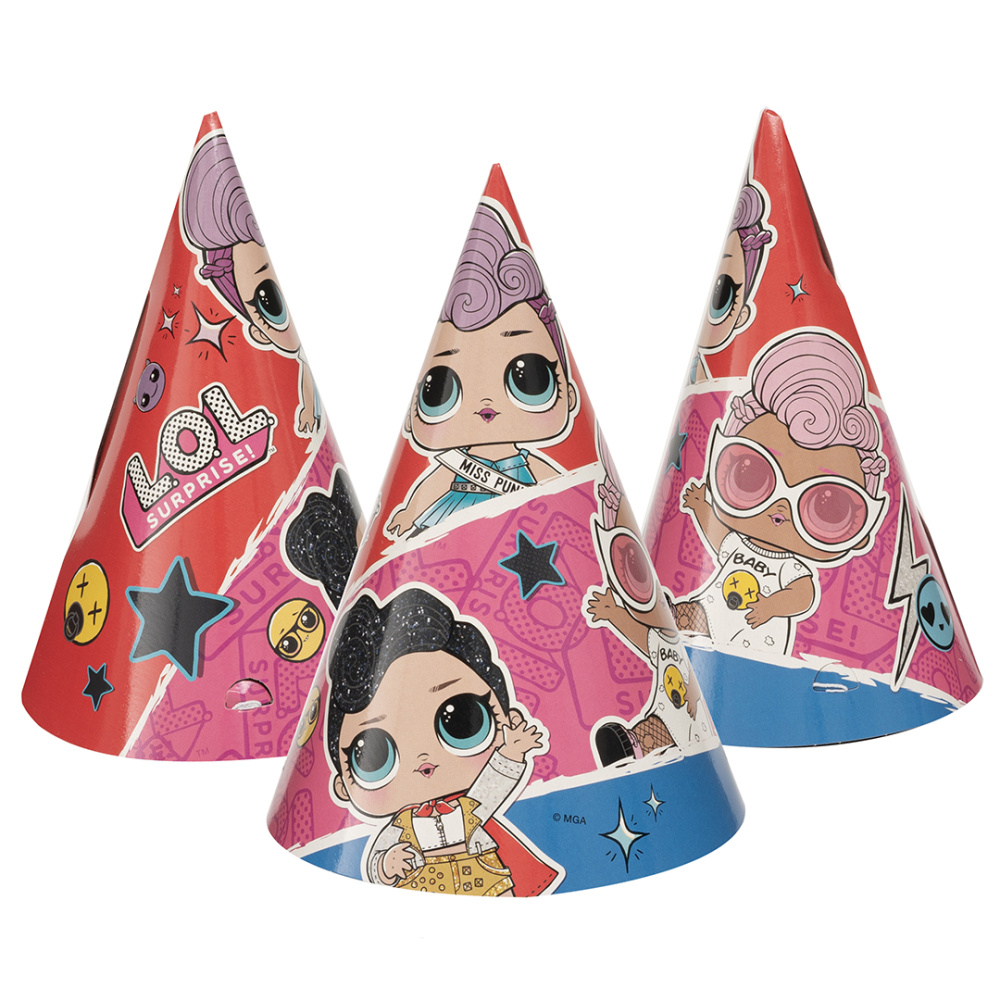 картинка Колпаки, Кукла ЛОЛ (LOL), Рок-звезды, 6 шт. в упак. от магазина FiestaGift