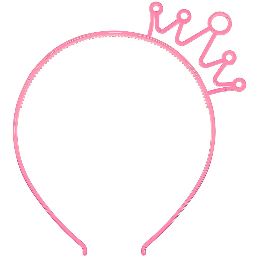 картинка Ободок, Корона, Розовый, 1 шт. от магазина FiestaGift