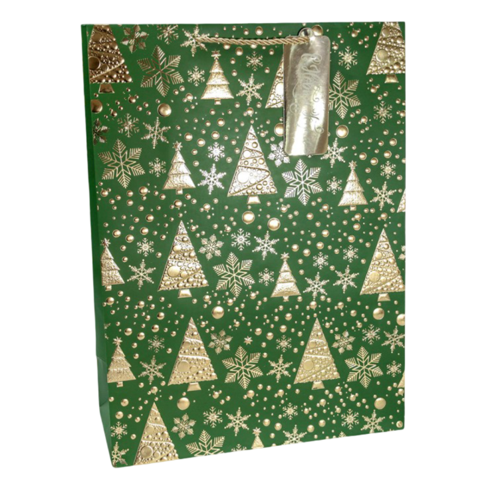 картинка Пакет подарочный "Новый год" (404) 26*32*13 210г 1/20 1/120 от магазина FiestaGift.ru