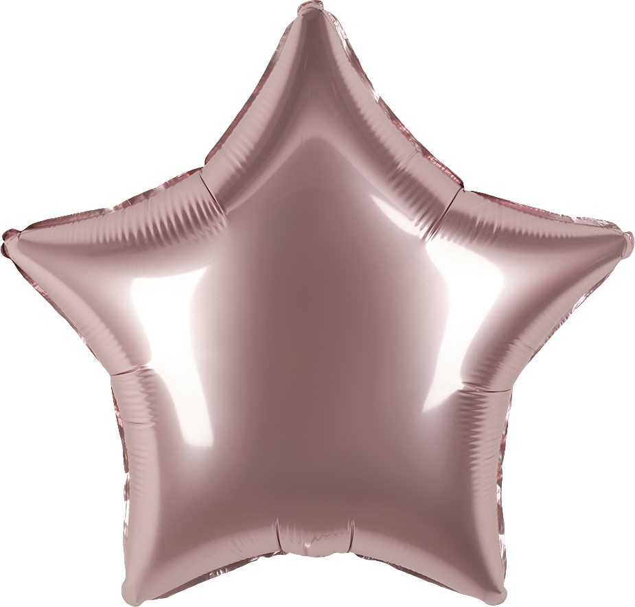 картинка Шар (18''/46 см) Звезда, Грибной, Сатин, 1 шт. от магазина FiestaGift