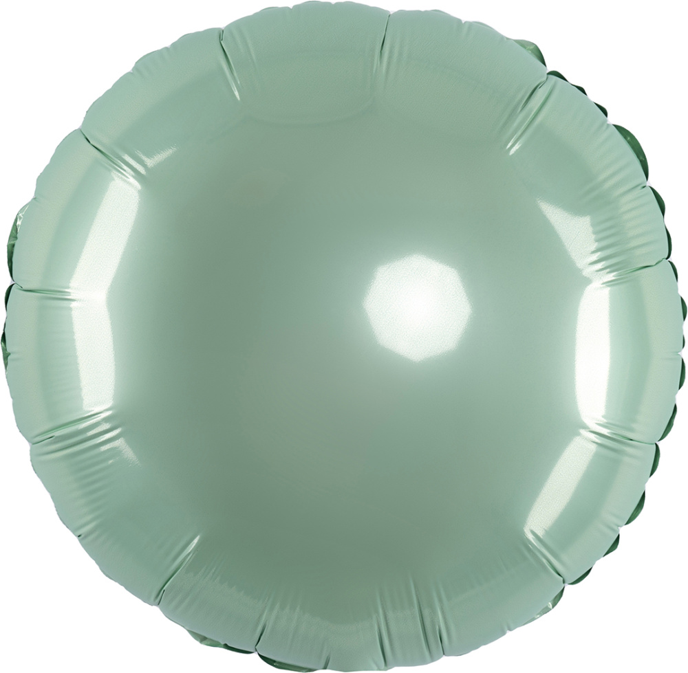 картинка Шар (18''/46 см) Круг, Мятный, Макарунс, 1 шт. от магазина FiestaGift
