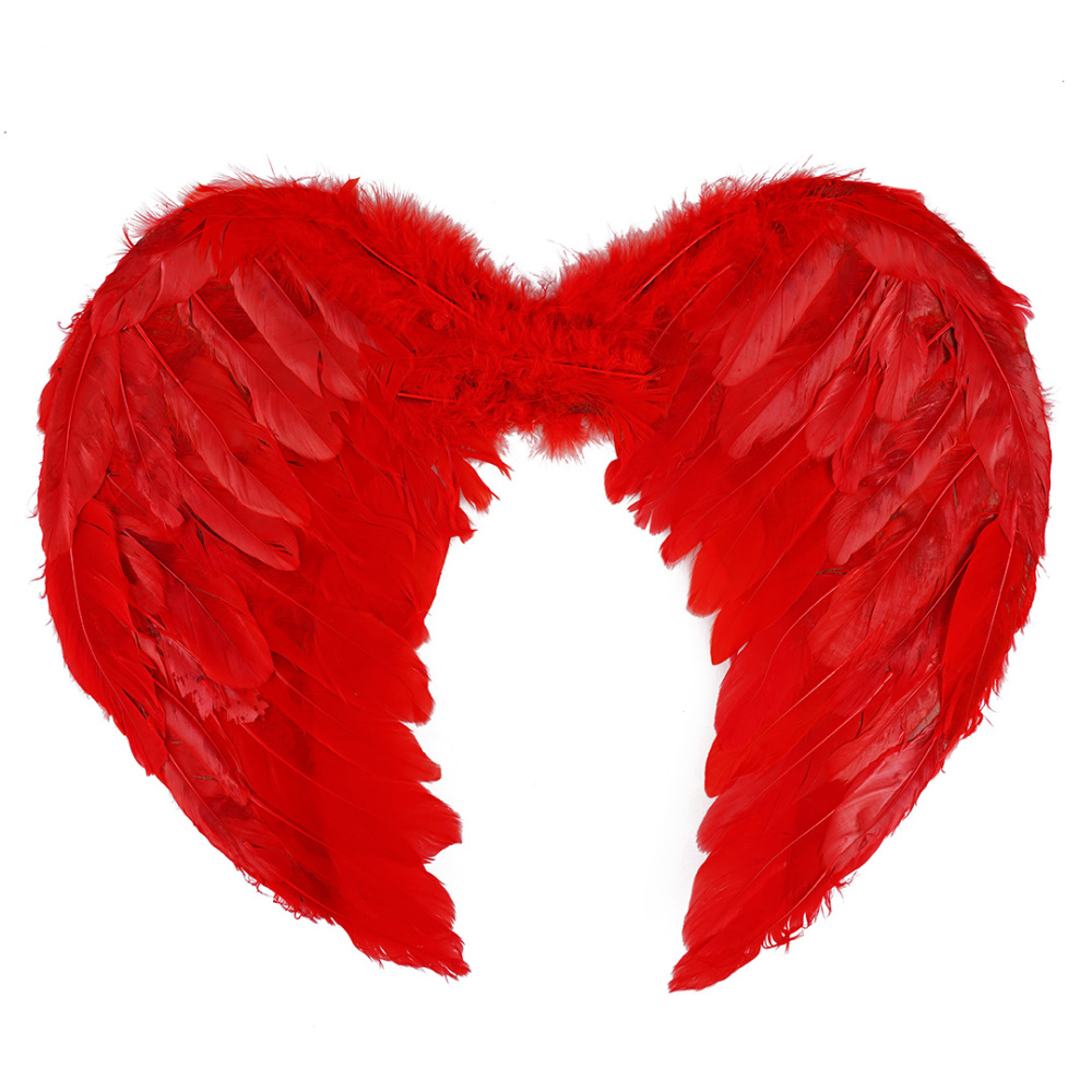 картинка Крылья, Ангел, Размер M, Красный, 60*45 см, 1 шт. от магазина FiestaGift