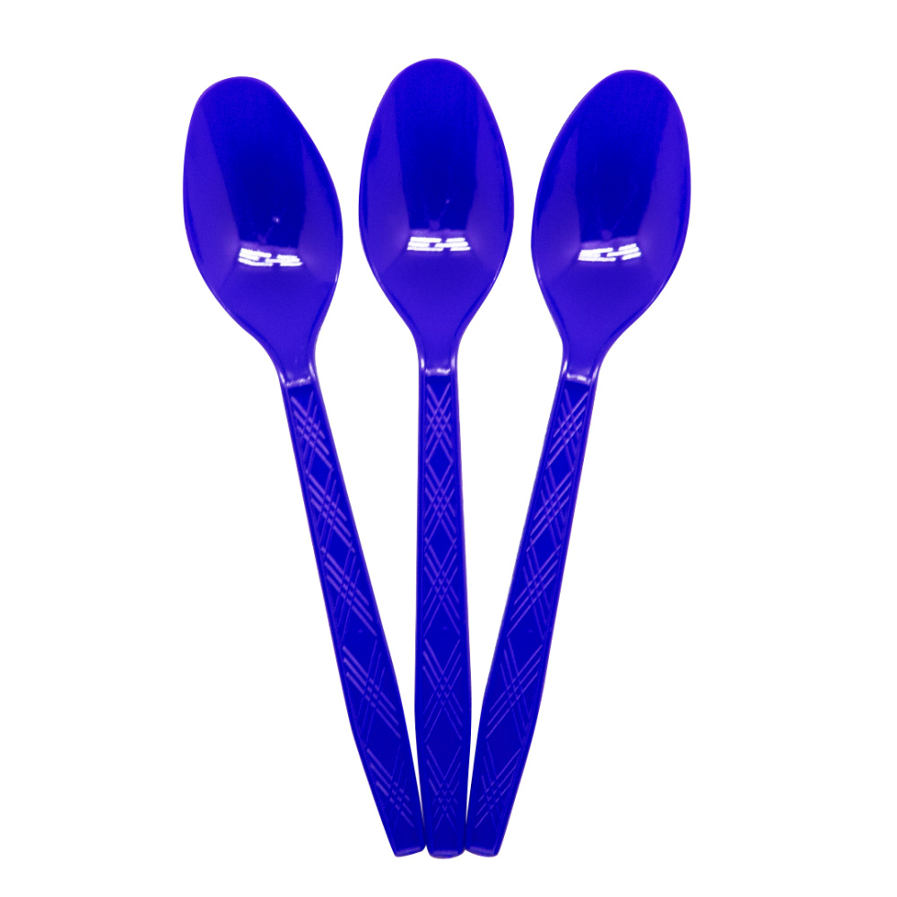 картинка Ложки, Синий, 15 см, 10 шт. в упак. от магазина FiestaGift