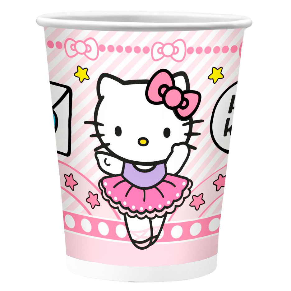 картинка Стаканы (250 мл) Hello Kitty, 6 шт. от магазина FiestaGift