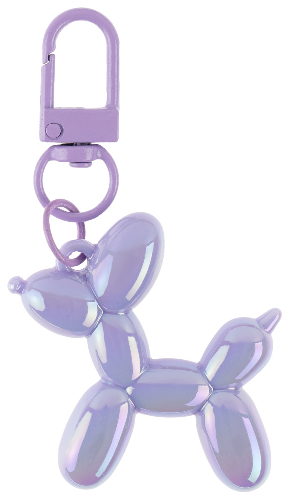 картинка Брелок, Собачка ШДМ, Сиреневый, Перламутр, 4,5 см, 1 шт. от магазина FiestaGift