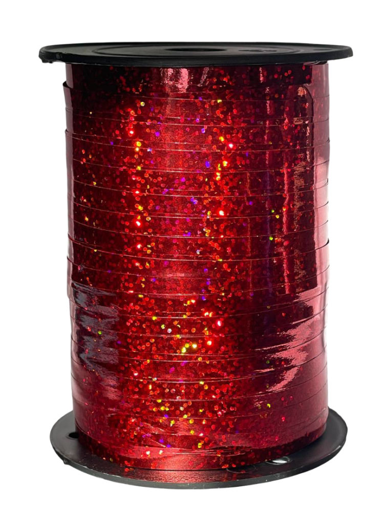 картинка 30 Лента Голография Китай 0,5см*250м (красная) от магазина FiestaGift