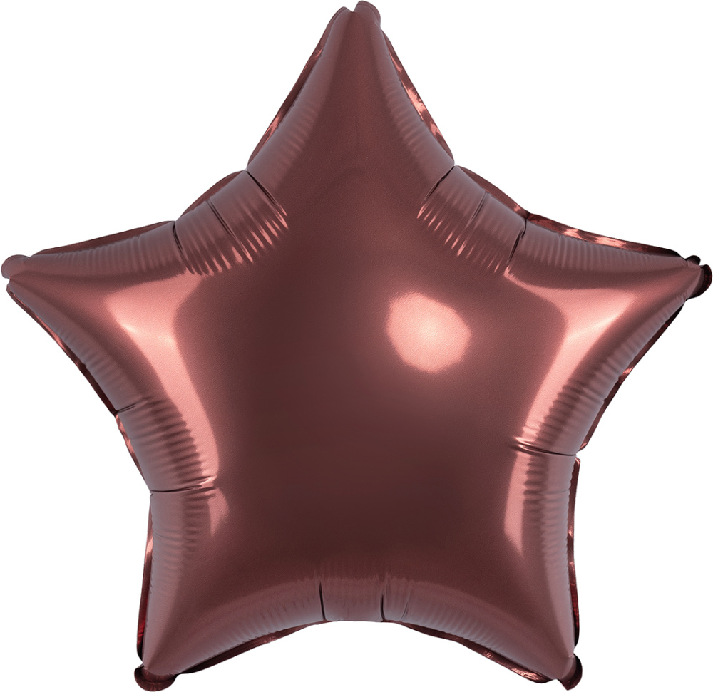 картинка Шар (18''/46 см) Звезда, Ройбуш, Сатин, 1 шт. от магазина FiestaGift