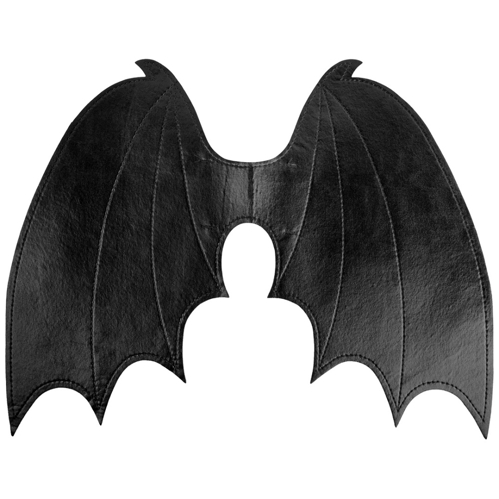 картинка Крылья, Дьявол, Черный, 47*41,5 см, 1 шт. от магазина FiestaGift