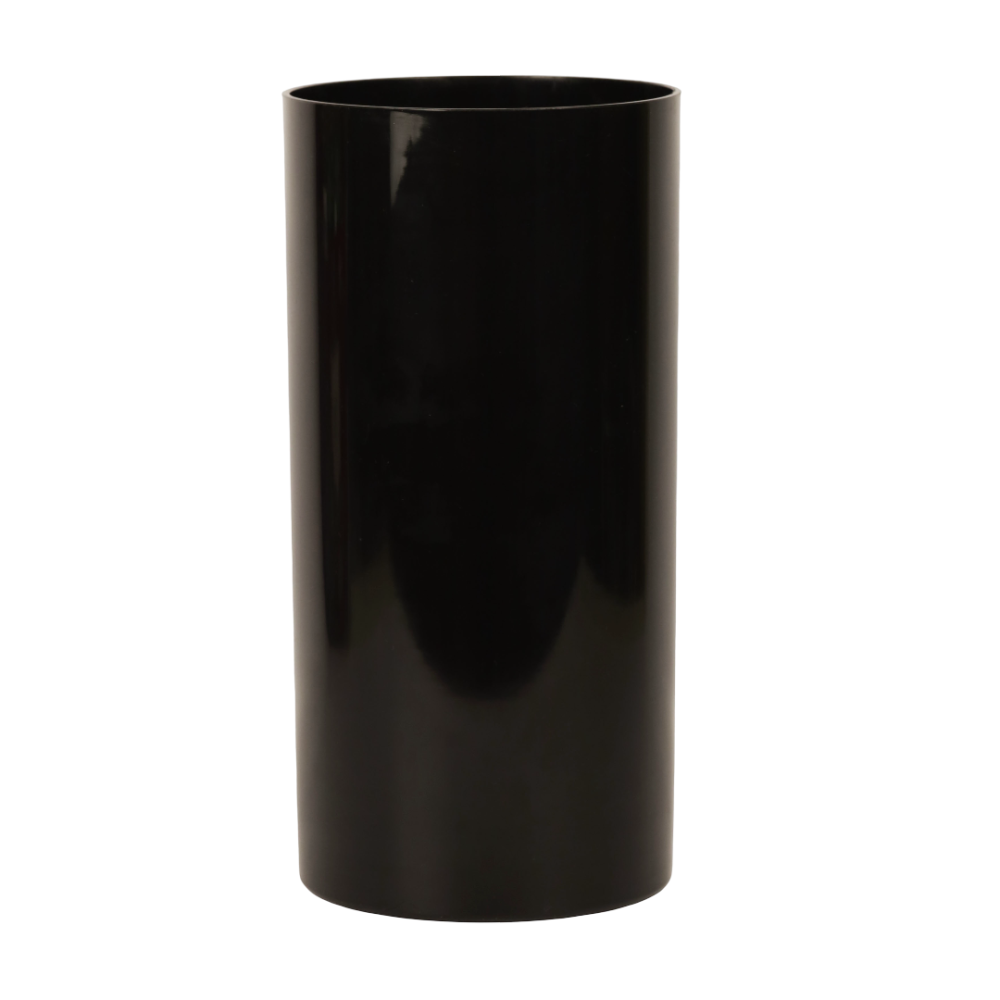 картинка Ваза цилиндр h280 d138 черный глянец от магазина FiestaGift.ru