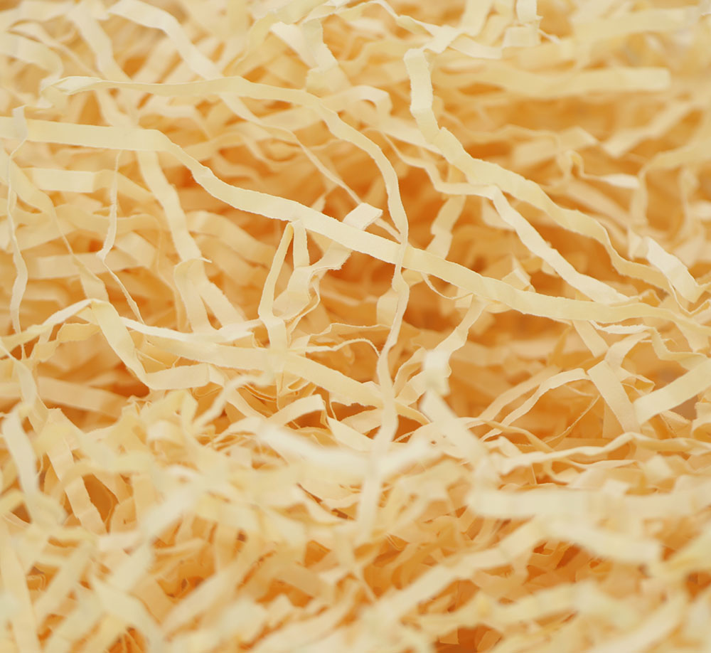 картинка Бумажный наполнитель текстурированный - кремовый жемчуг 4мм от магазина FiestaGift