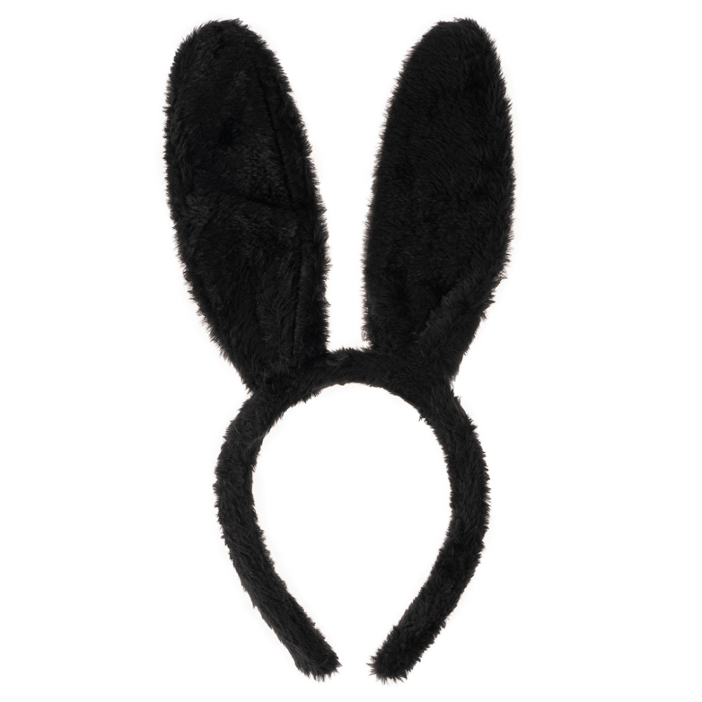 картинка Ободок, Зайка, Черный, 1 шт. от магазина FiestaGift