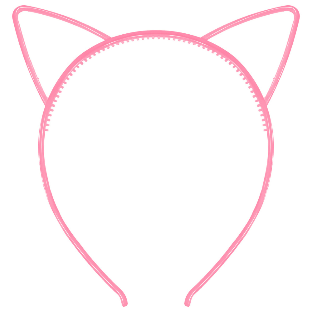 картинка Ободок, Кошачьи ушки, Розовый, 1 шт. от магазина FiestaGift
