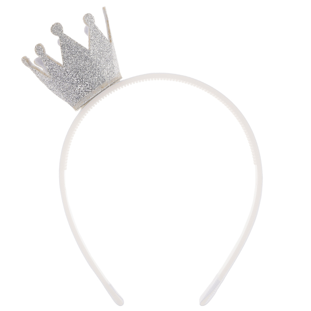 картинка Ободок, Корона для принцессы, Серебро, 1 шт. от магазина FiestaGift