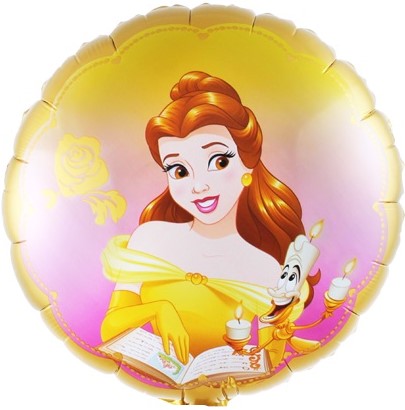 картинка Шар (18''/46 см) Круг, Белль, 1 шт. от магазина FiestaGift