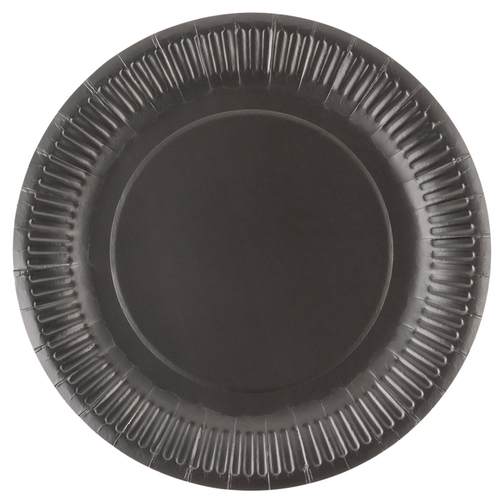 картинка Тарелки (9''/23 см) Мастхэв, Черный, 6 шт. от магазина FiestaGift