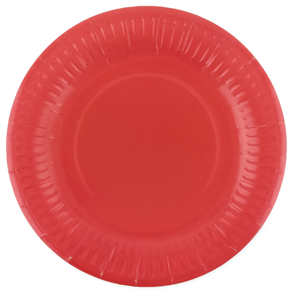 картинка Тарелки (7''/18 см) Мастхэв, Красный, 6 шт. от магазина FiestaGift