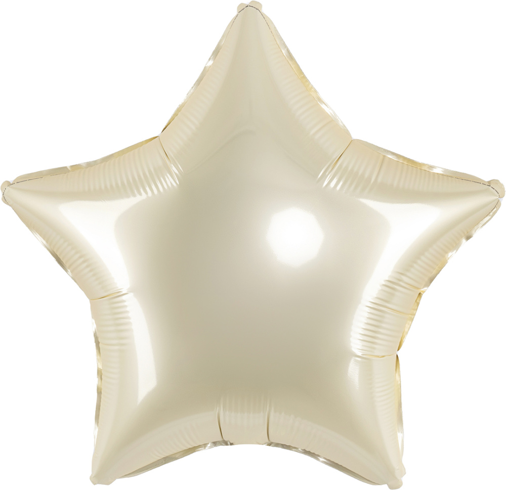 картинка Шар (18''/46 см) Звезда, Золото, Сатин, 1 шт. от магазина FiestaGift
