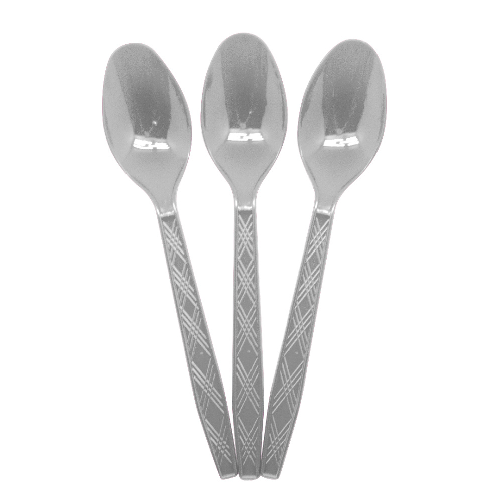 картинка Ложки, Серебро, 15 см, 10 шт. в упак. от магазина FiestaGift